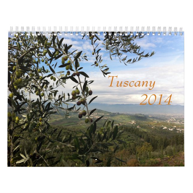 Calendario de Toscana 2014 (Tapa)