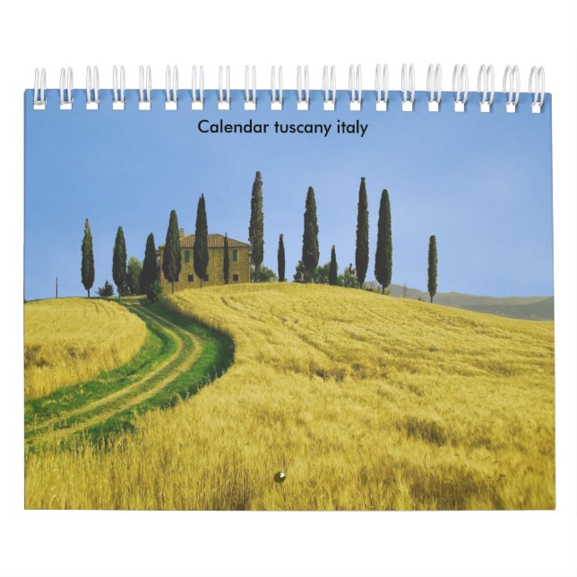 Calendario de Toscana Italia (Tapa)