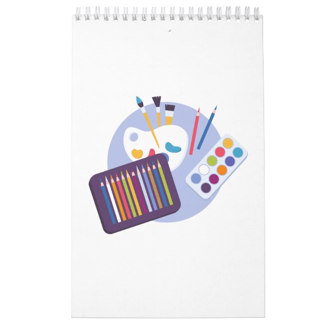 Calendario de trabajo de pintura (Tapa)