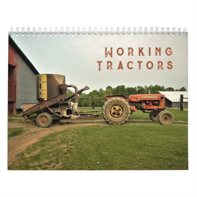 Calendario de tractores de trabajo (Tapa)
