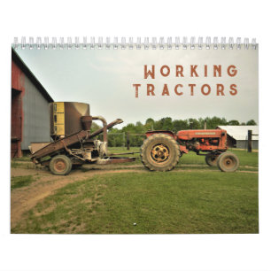 Calendario de tractores de trabajo