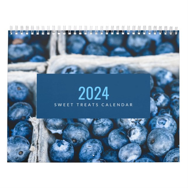 Calendario de tratamientos dulces de 2024 (Tapa)