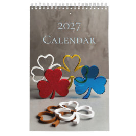 Calendario de Tréboles de 2027