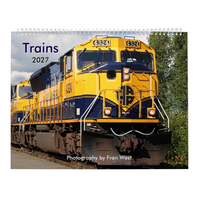 Calendario de trenes 2027 (Tapa)