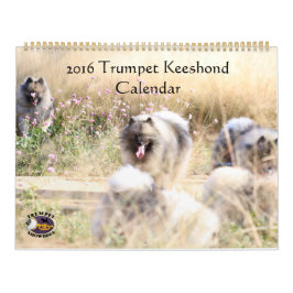 Calendario de Trumpet Keeshond
