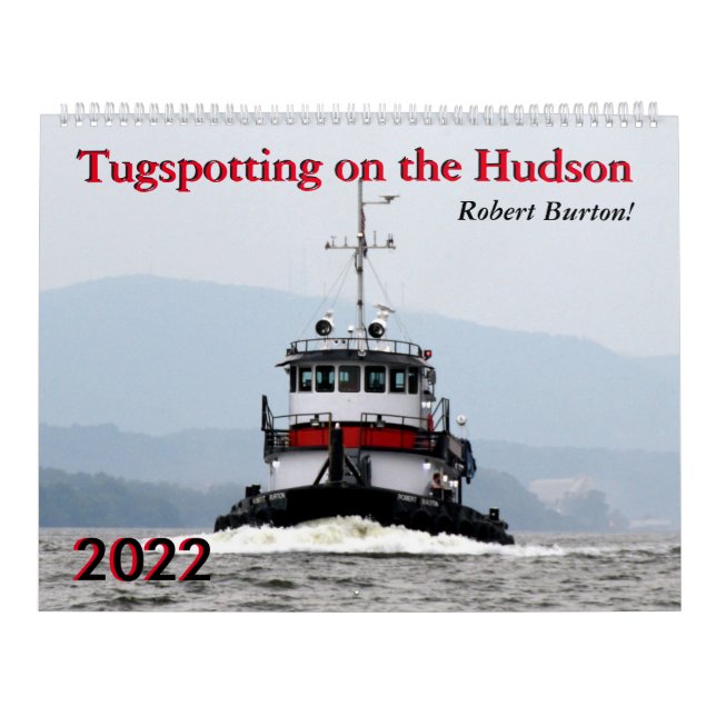 Calendario de Tugspotting Robert Burton 2022 (Tapa)