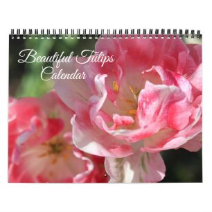 Calendario de Tulipanes de Tamaño Mediano