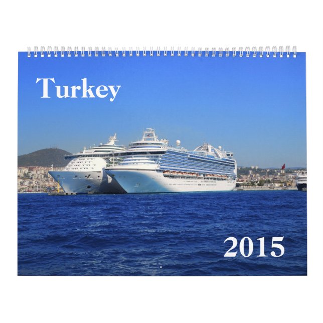 Calendario de Turquía 2015 (Tapa)