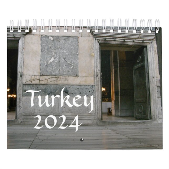 Calendario de Turquía 2024 (Tapa)