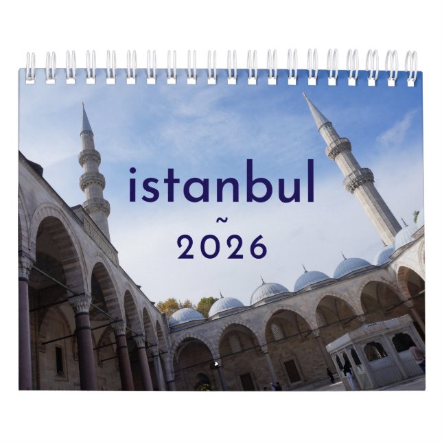 Calendario de Turquía 2026 (Tapa)