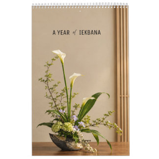 Calendario de un año de Ikebana