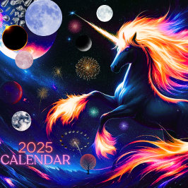 Calendario de Unicorn 2025