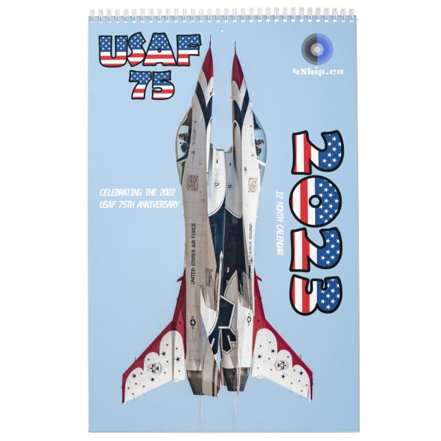 Calendario de USAF 2023 (Tapa)