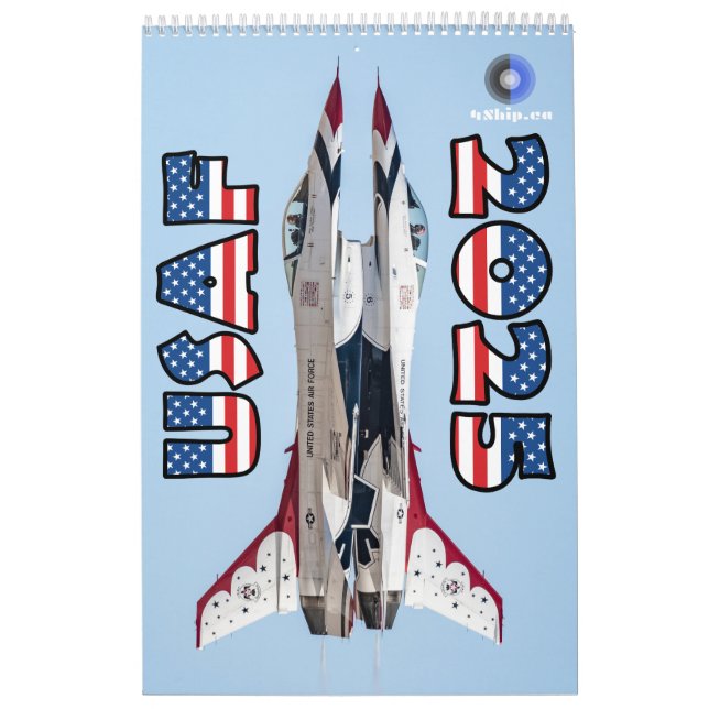 Calendario de USAF 2025 (Tapa)