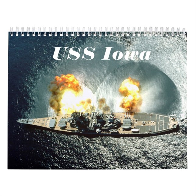 Calendario de USS Iowa (Tapa)