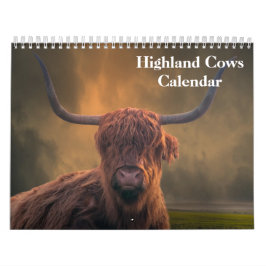 Calendario de vacas de Highland 2025