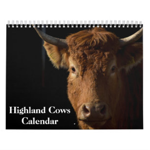 Calendario de vacas de Highland 2026