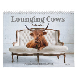 Calendario de vacas flotantes de Tiffany Bohrer