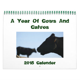 Calendario de vacas y terneros de 2015