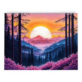 Calendario de varios escenarios diferentes