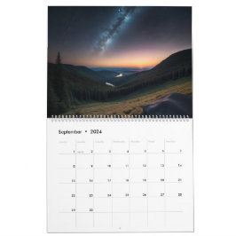 Calendario de varios escenarios diferentes