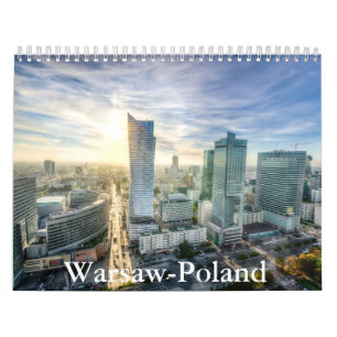 Calendario de Varsovia-Polonia
