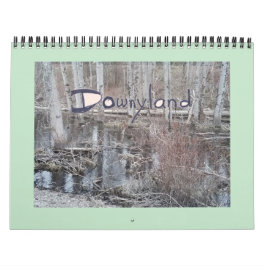Calendario de vecindario "Downyland" Flora y Fauna