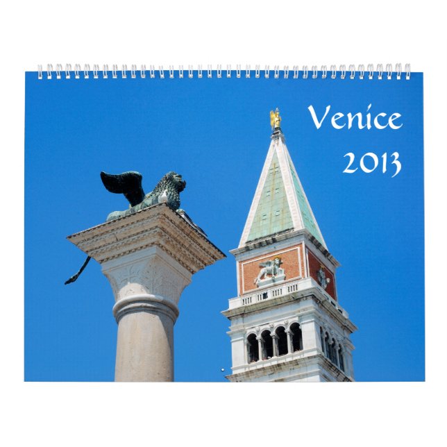 Calendario de Venecia 2013 (Tapa)