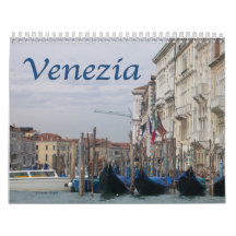 Calendario de Venecia Italia