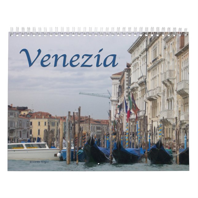 Calendario de Venecia Italia (Tapa)