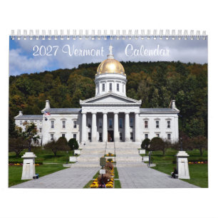 Calendario de Vermont 2027