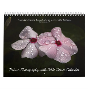 Calendario de versículos de la Biblia para la foto