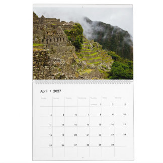 Calendario de viaje 2027