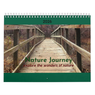 Calendario de viaje de la naturaleza