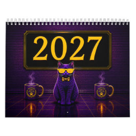 Calendario de viaje de Profesor Purr-ple 2027