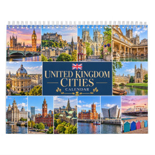 Calendario de viaje escénico de ciudades del Reino