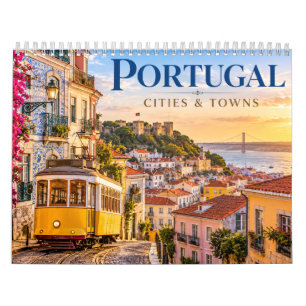 Calendario de viaje escénico de ciudades y pueblos