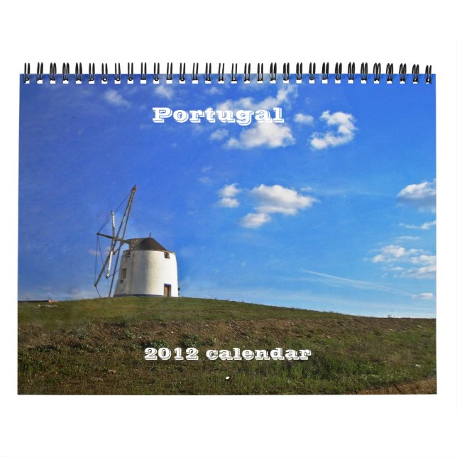 Calendario de viajes por Portugal 2012 (Tapa)