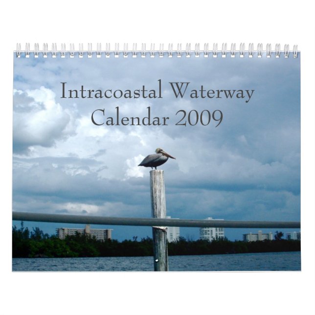 Calendario de vías navegables intracoastales 2009 (Tapa)