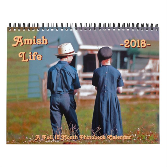 Calendario de vida de Amish (Tapa)