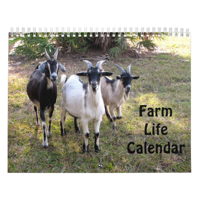 Calendario de vida de granja (Tapa)