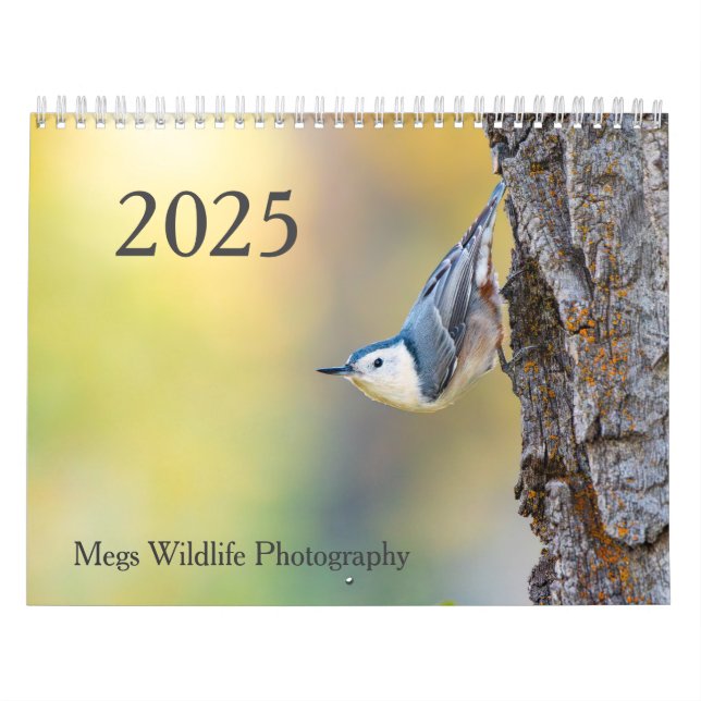Calendario de vida silvestre de 2025 (Tapa)