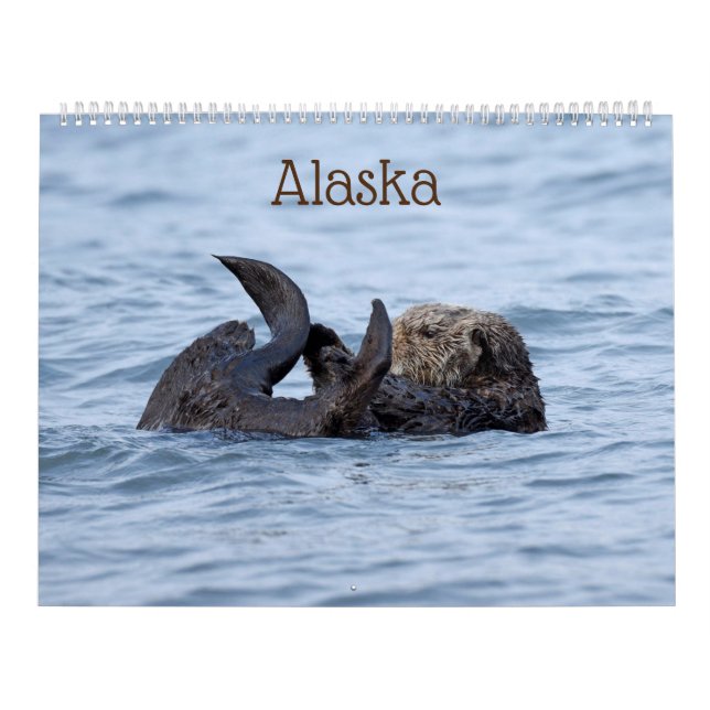 Calendario de vida silvestre de Alaska (Tapa)