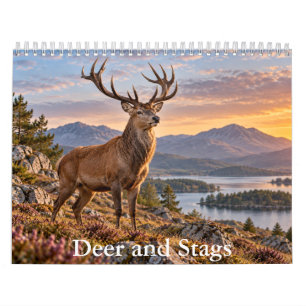 Calendario de Vida Silvestre de Ciervos y Venados