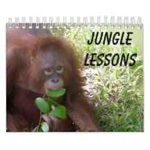 Calendario de vida silvestre Jungle Lessings