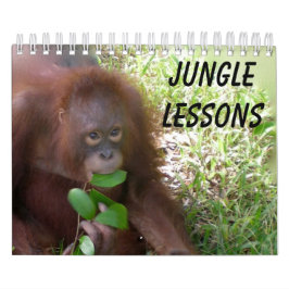 Calendario de vida silvestre Jungle Lessings