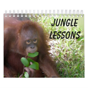Calendario de vida silvestre Jungle Lessings