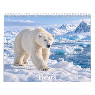 Calendario de Vida Silvestre y Naturaleza Osos Maj
