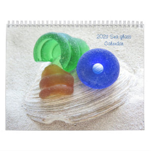 Calendario de vidrio marino
