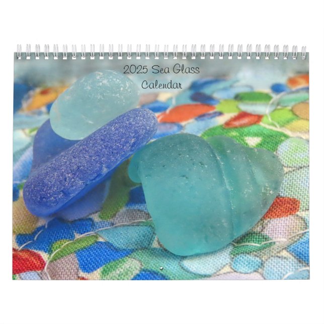 Calendario de vidrio marino de 2025 (Tapa)